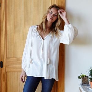 *Sold* Emerson Fry Bardot Tunic Cream XS $98